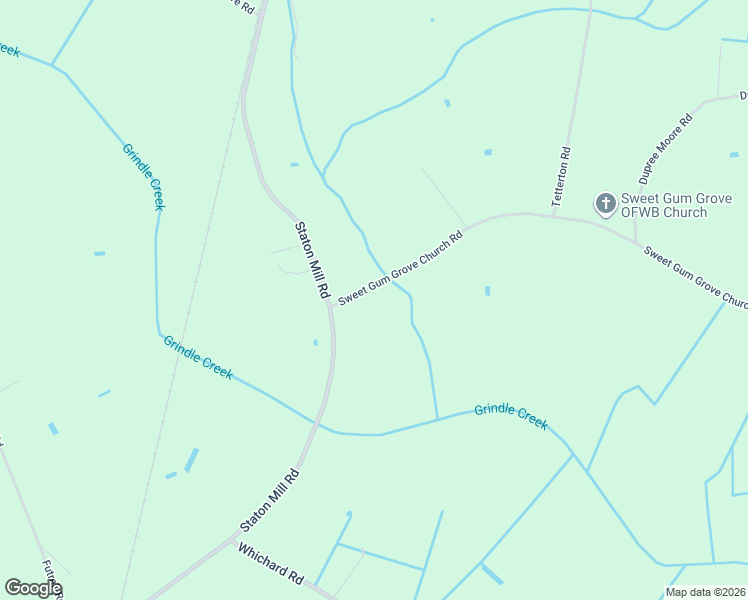 map of restaurants, bars, coffee shops, grocery stores, and more near 538 Sweet Gum Grove Church Road in Stokes