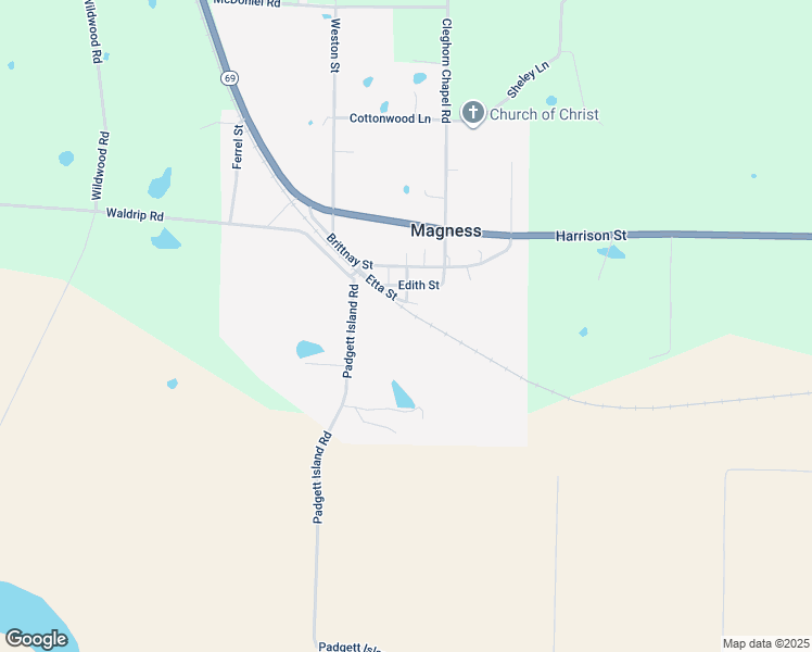 map of restaurants, bars, coffee shops, grocery stores, and more near in Magness