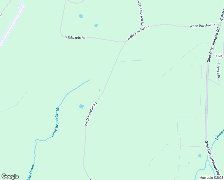 map of restaurants, bars, coffee shops, grocery stores, and more near 1215 Wade Paschal Road in Siler City