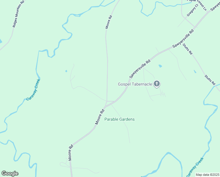 map of restaurants, bars, coffee shops, grocery stores, and more near 1039 Moore Road in Asheboro