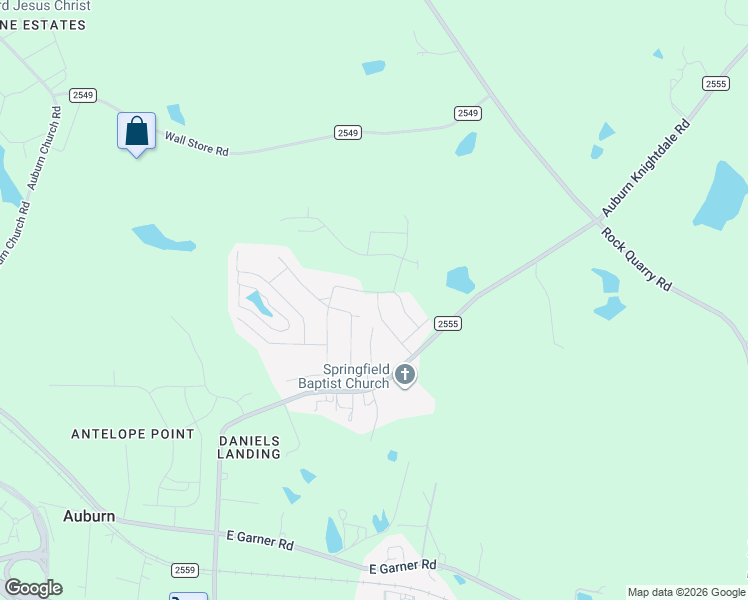 map of restaurants, bars, coffee shops, grocery stores, and more near 178 (Magenta Rose Drive in Raleigh