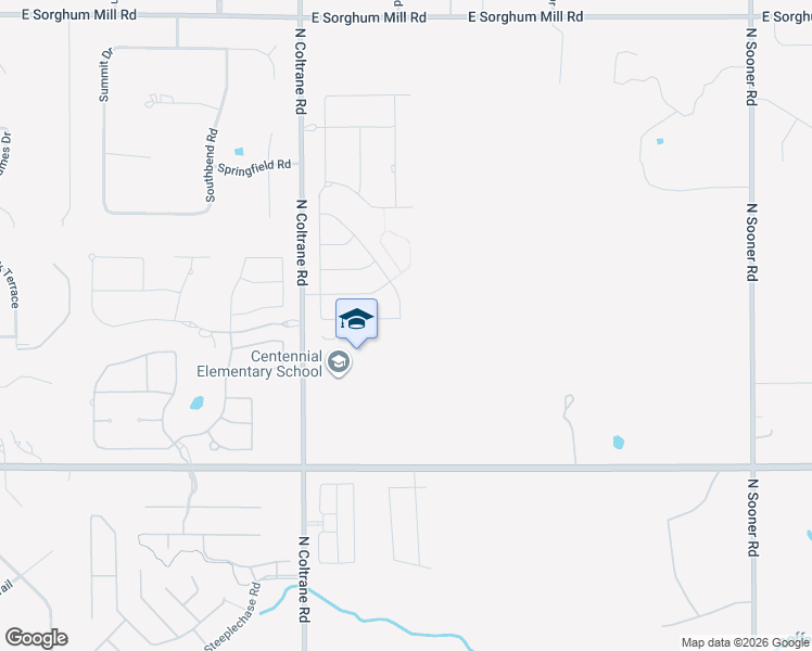 map of restaurants, bars, coffee shops, grocery stores, and more near 3208 Wind Call Lane in Edmond