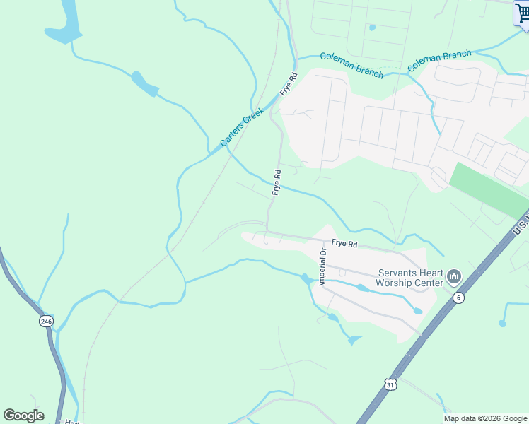 map of restaurants, bars, coffee shops, grocery stores, and more near 1400 Brook Drive in Columbia