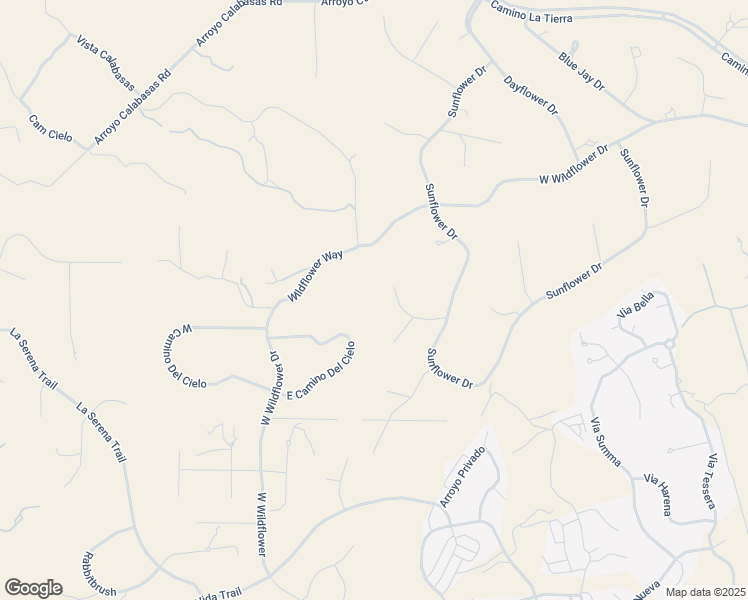 map of restaurants, bars, coffee shops, grocery stores, and more near 18 Daisy Circle in Santa Fe