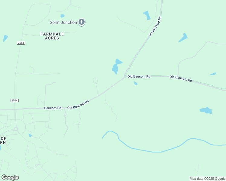 map of restaurants, bars, coffee shops, grocery stores, and more near 7920 Old Baucom Road in Raleigh