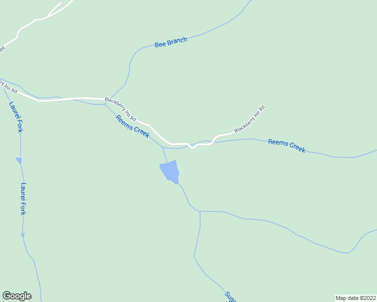 map of restaurants, bars, coffee shops, grocery stores, and more near 455 Blackberry Inn Road in Weaverville