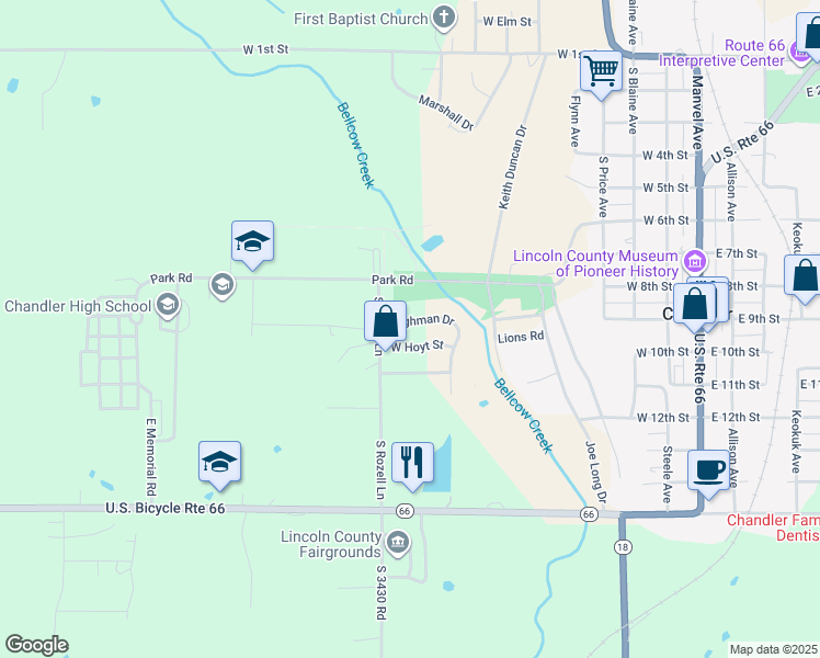 map of restaurants, bars, coffee shops, grocery stores, and more near 1012 Tilghman Drive in Chandler