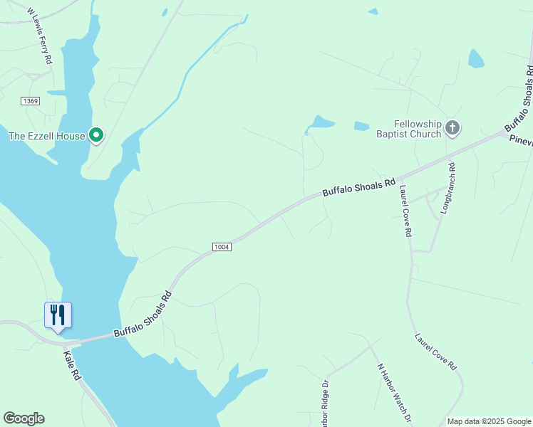 map of restaurants, bars, coffee shops, grocery stores, and more near 110 Grayrock Drive in Statesville