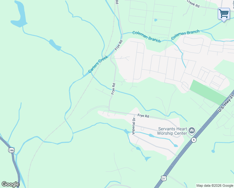 map of restaurants, bars, coffee shops, grocery stores, and more near 1400 Brook Drive in Columbia