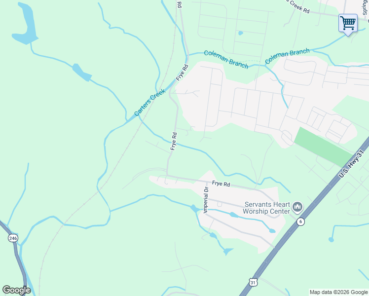 map of restaurants, bars, coffee shops, grocery stores, and more near 1400 Brook Drive in Columbia