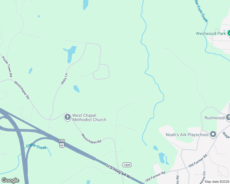 map of restaurants, bars, coffee shops, grocery stores, and more near 312 Otis Road in Asheboro