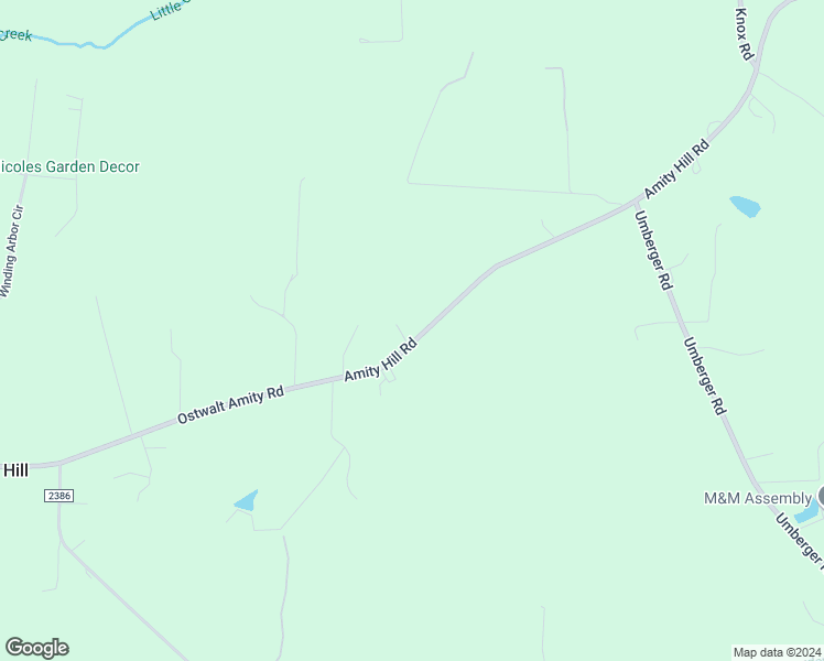 map of restaurants, bars, coffee shops, grocery stores, and more near 4220 Amity Hill Road in Cleveland