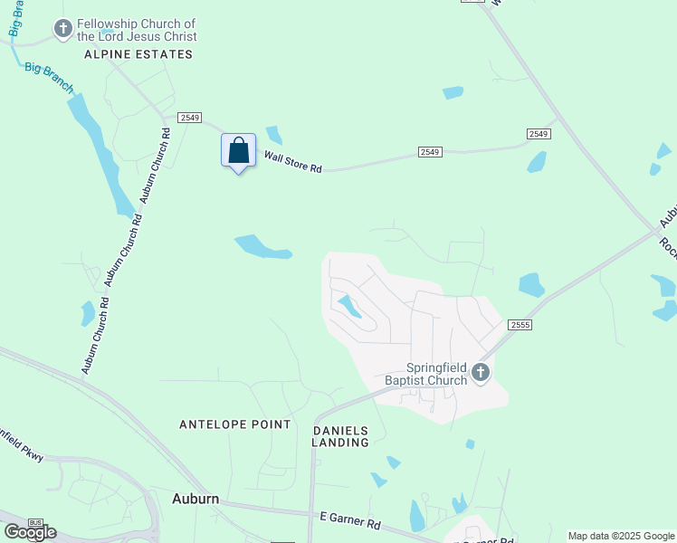 map of restaurants, bars, coffee shops, grocery stores, and more near 244 Ivory Lane in Raleigh