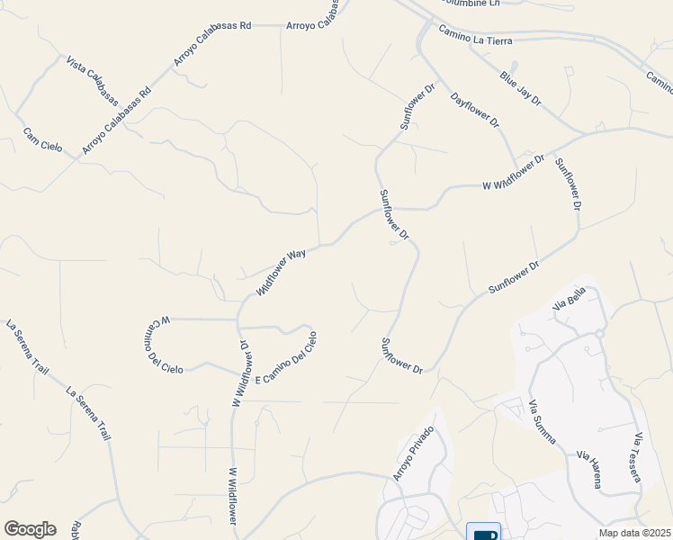 map of restaurants, bars, coffee shops, grocery stores, and more near 18 Daisy Circle in Santa Fe