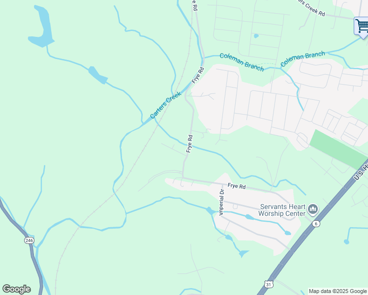 map of restaurants, bars, coffee shops, grocery stores, and more near 1400 Brook Drive in Columbia