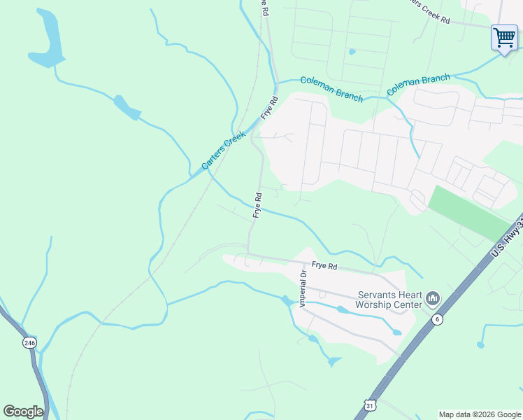 map of restaurants, bars, coffee shops, grocery stores, and more near 1400 Brook Drive in Columbia