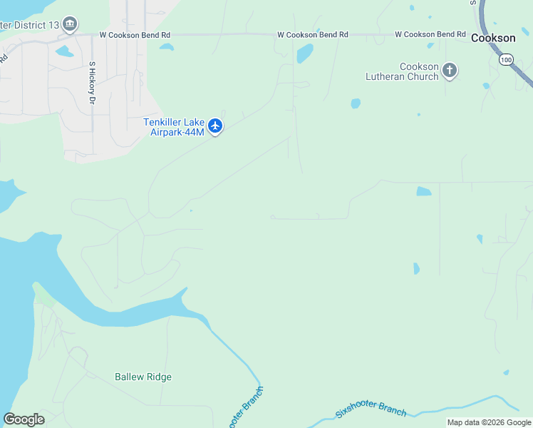 map of restaurants, bars, coffee shops, grocery stores, and more near 20964 West 905 Road in Cookson