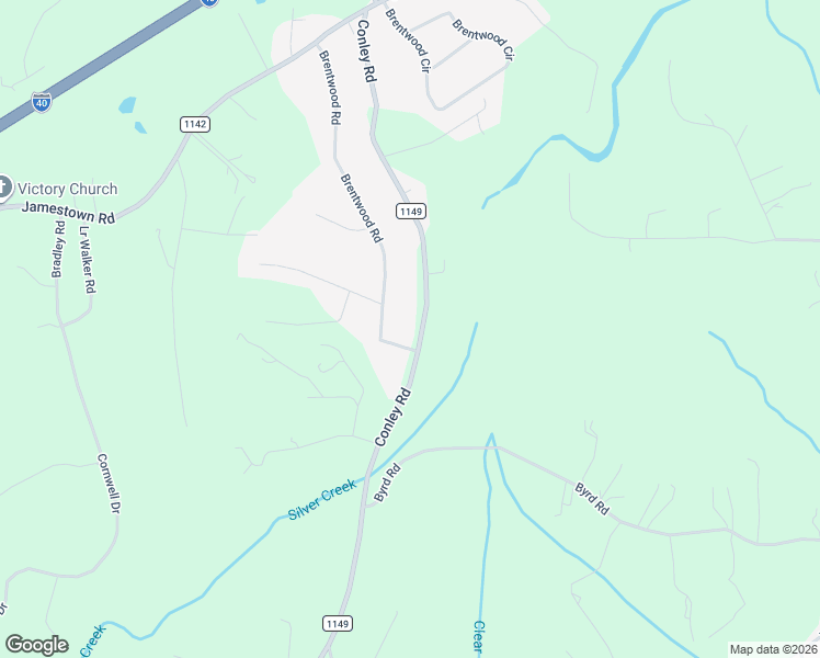 map of restaurants, bars, coffee shops, grocery stores, and more near 576 Conley Road in Morganton