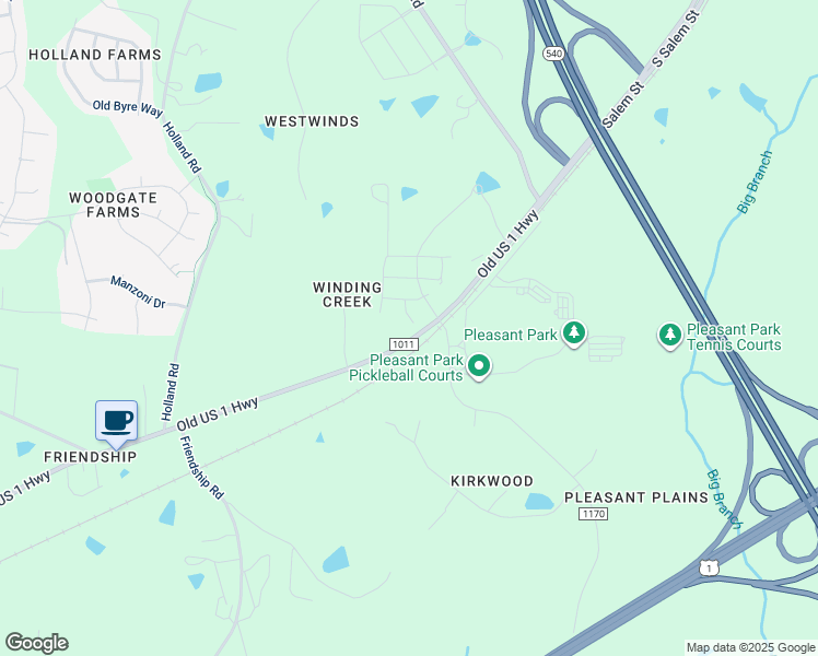 map of restaurants, bars, coffee shops, grocery stores, and more near 2222 Bohan Court in Apex