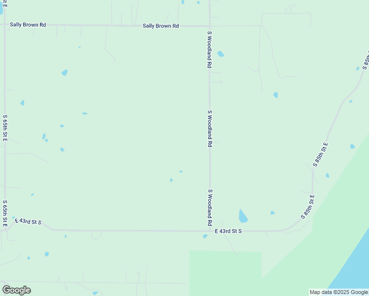 map of restaurants, bars, coffee shops, grocery stores, and more near 3901 South Woodland Road in Muskogee