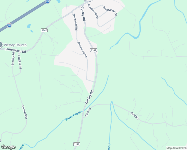 map of restaurants, bars, coffee shops, grocery stores, and more near 576 Conley Road in Morganton