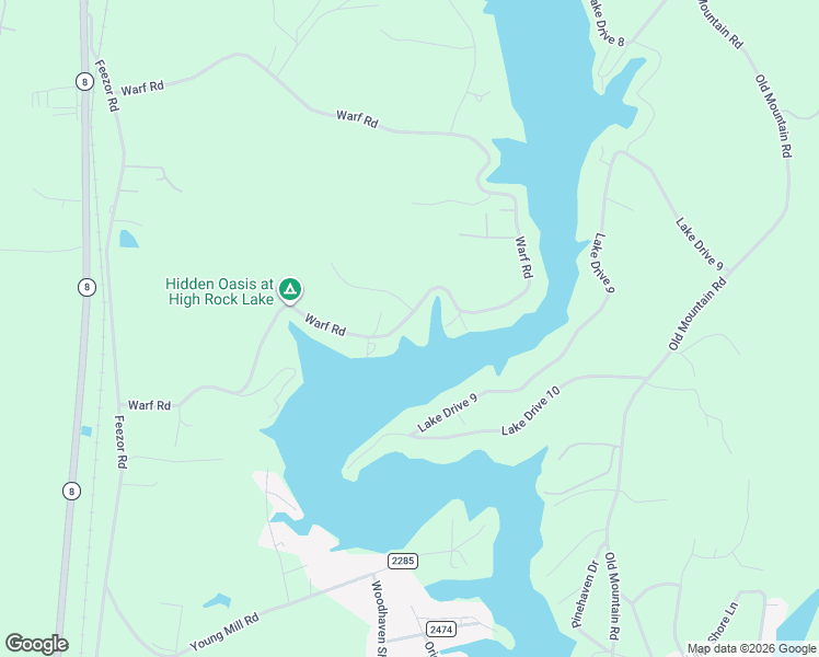 map of restaurants, bars, coffee shops, grocery stores, and more near 1931 Warf Road in Lexington