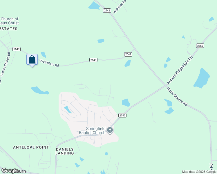 map of restaurants, bars, coffee shops, grocery stores, and more near 192 Desert Sand Lane in Raleigh