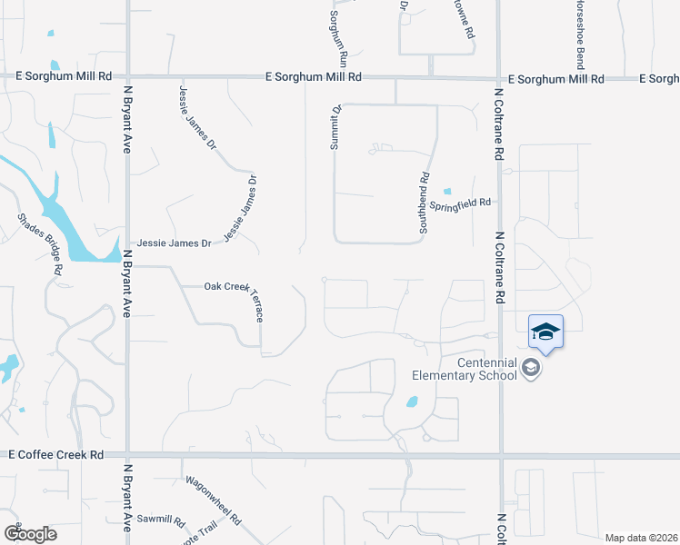 map of restaurants, bars, coffee shops, grocery stores, and more near 2217 Open Trail Road in Edmond