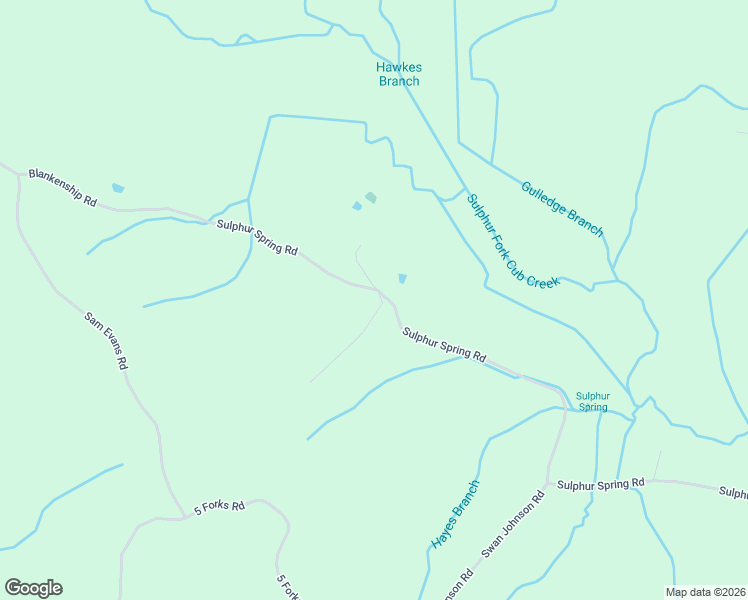 map of restaurants, bars, coffee shops, grocery stores, and more near 1401 Sulphur Spring Road in Parsons