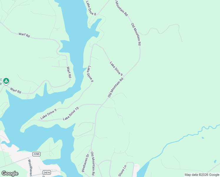 map of restaurants, bars, coffee shops, grocery stores, and more near 3271 Old Mountain Road in Lexington