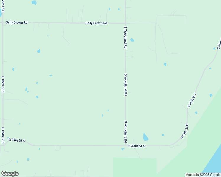 map of restaurants, bars, coffee shops, grocery stores, and more near 3901 South Woodland Road in Muskogee