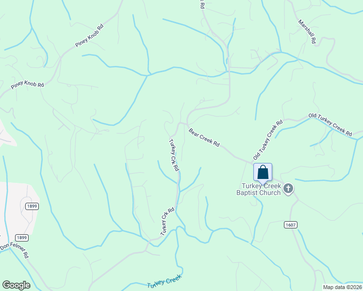 map of restaurants, bars, coffee shops, grocery stores, and more near 841 Turkey Creek Road in Leicester