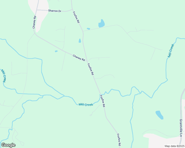 map of restaurants, bars, coffee shops, grocery stores, and more near Foxfire Road in Asheboro