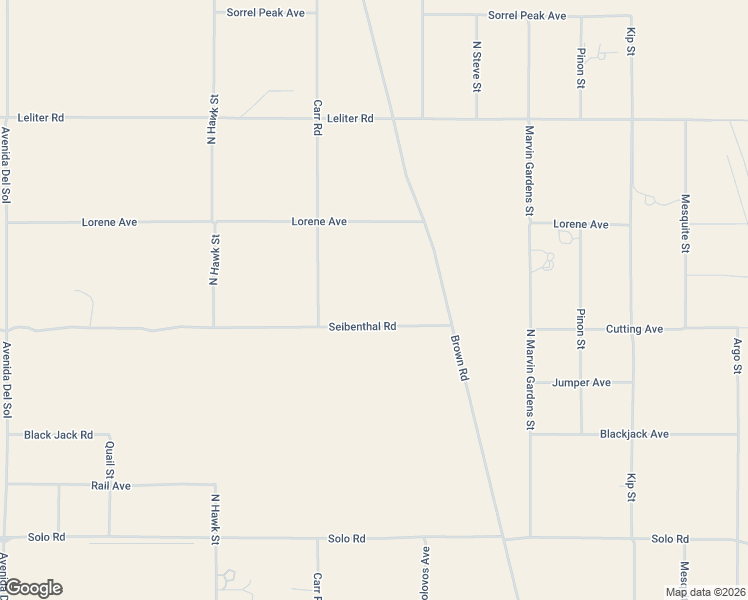 map of restaurants, bars, coffee shops, grocery stores, and more near 7380 Seibenthal Road in Inyokern