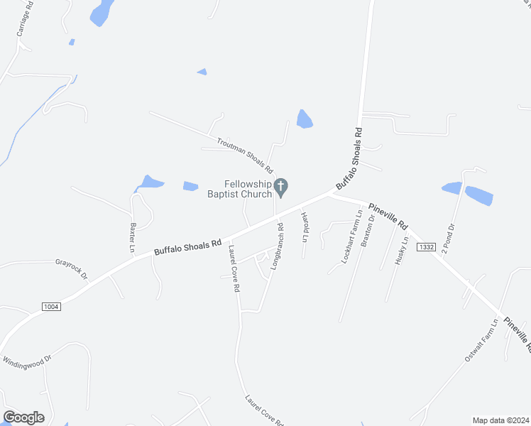 map of restaurants, bars, coffee shops, grocery stores, and more near 2320 Buffalo Shoals Road in Statesville