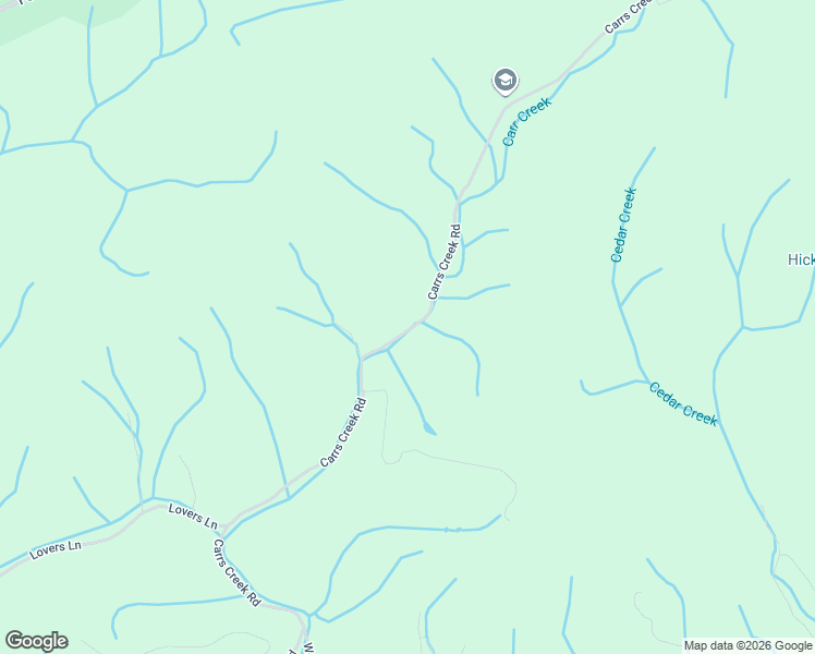 map of restaurants, bars, coffee shops, grocery stores, and more near 1022 Carrs Creek Road in Townsend