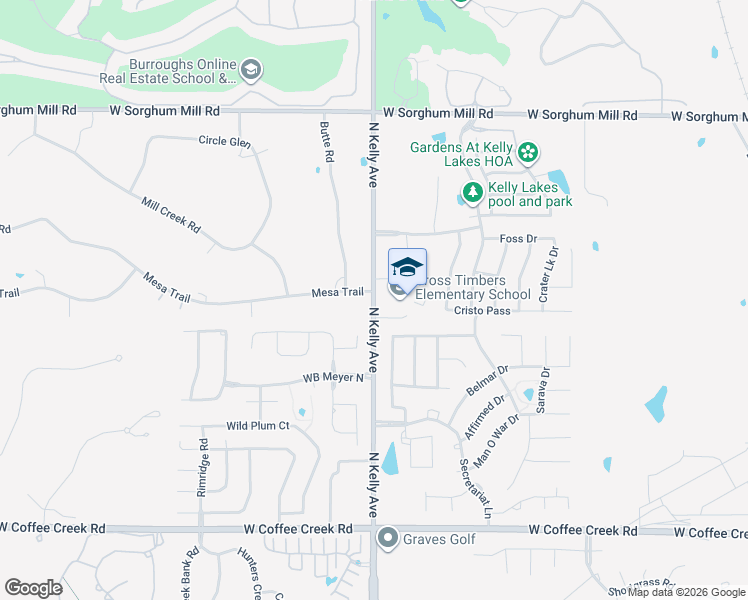 map of restaurants, bars, coffee shops, grocery stores, and more near 4800 North Kelly Avenue in Edmond