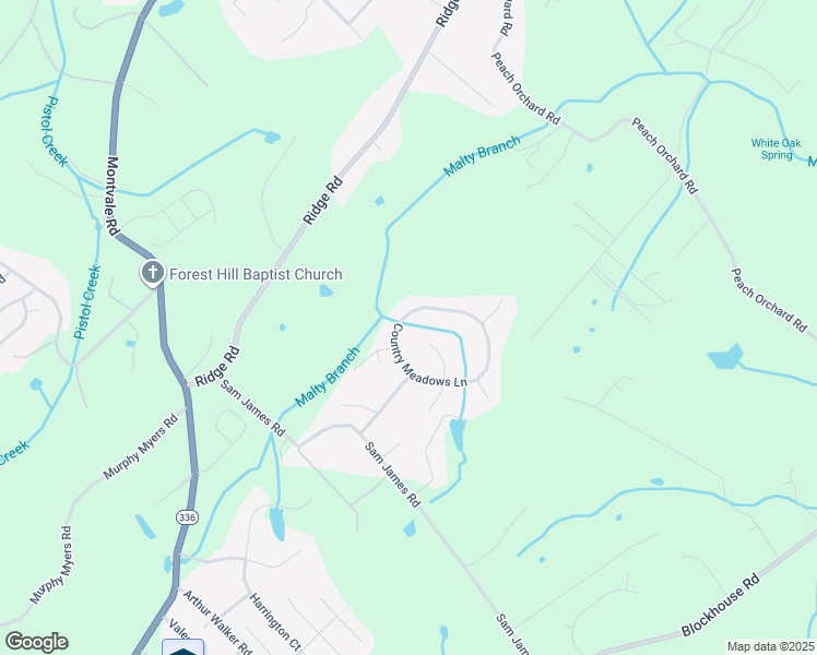 map of restaurants, bars, coffee shops, grocery stores, and more near 2932 Dragonfly Way in Maryville