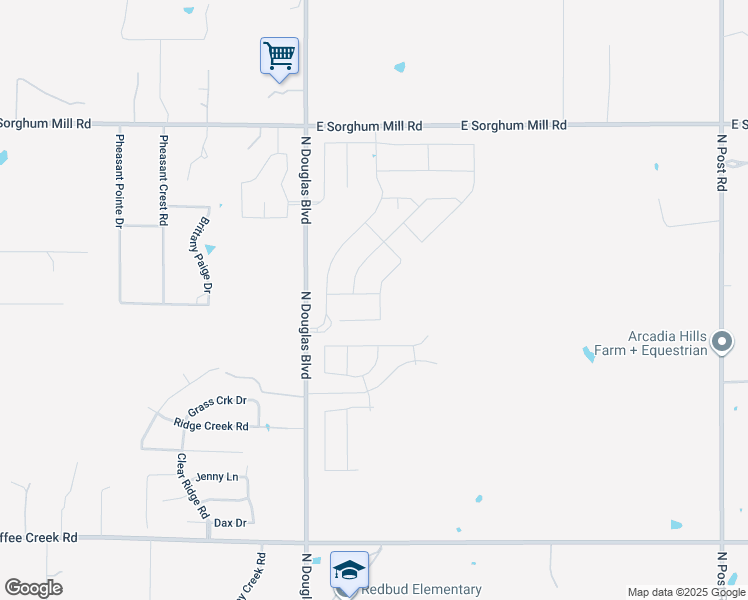 map of restaurants, bars, coffee shops, grocery stores, and more near 8724 Snow Court in Arcadia