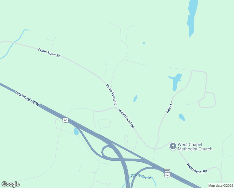 map of restaurants, bars, coffee shops, grocery stores, and more near 1762 Poole Town Road in Asheboro