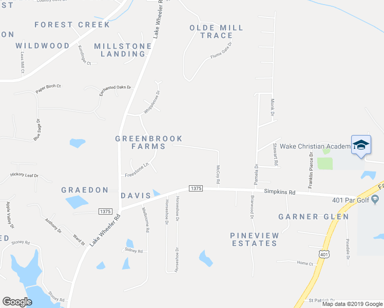 map of restaurants, bars, coffee shops, grocery stores, and more near 5624 McCoy Road in Raleigh