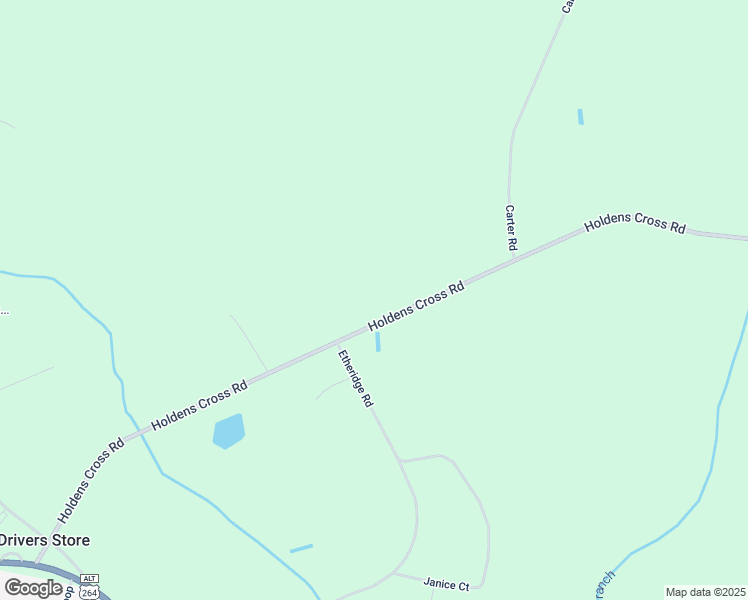 map of restaurants, bars, coffee shops, grocery stores, and more near 5419 Holdens Cross Road in Wilson