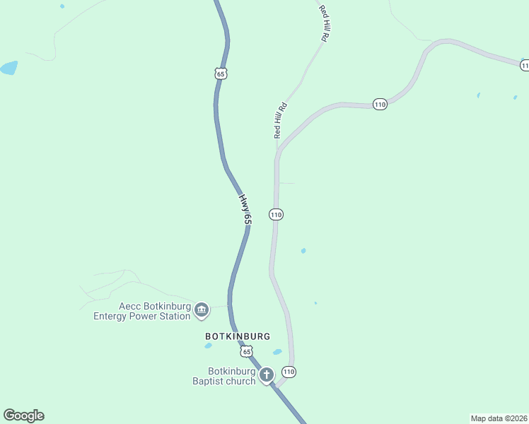 map of restaurants, bars, coffee shops, grocery stores, and more near 641 Arkansas 110 in Clinton