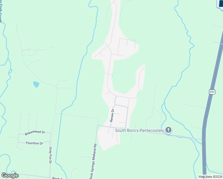 map of restaurants, bars, coffee shops, grocery stores, and more near 1310 Rhonda Drive in Christiana