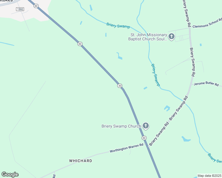 map of restaurants, bars, coffee shops, grocery stores, and more near 3203 North Carolina 30 in Stokes