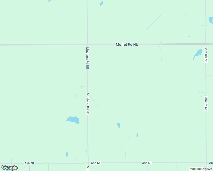 map of restaurants, bars, coffee shops, grocery stores, and more near 7450 Mustang Road Northeast in Piedmont