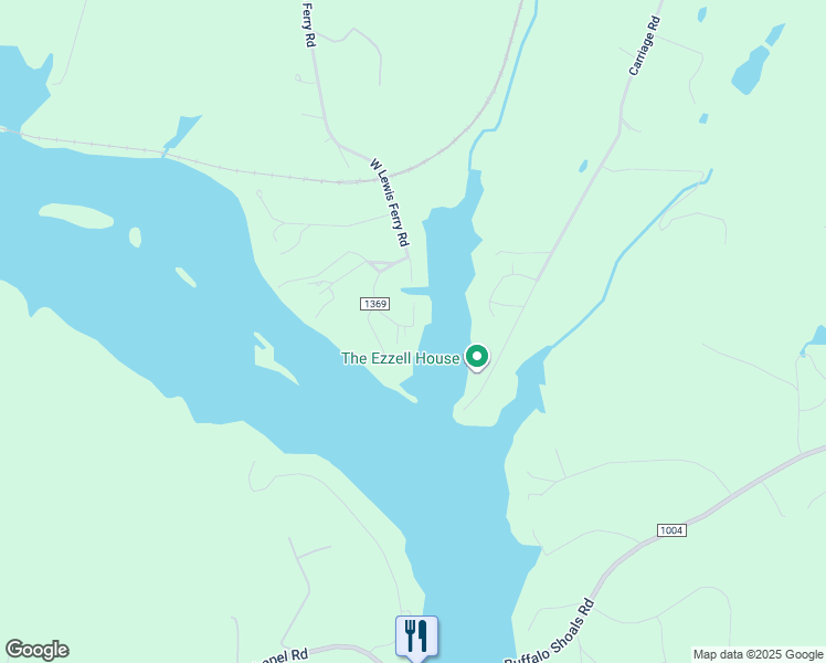 map of restaurants, bars, coffee shops, grocery stores, and more near 210 Canal Drive in Statesville