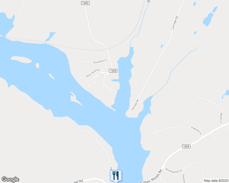 map of restaurants, bars, coffee shops, grocery stores, and more near 210 Canal Drive in Statesville