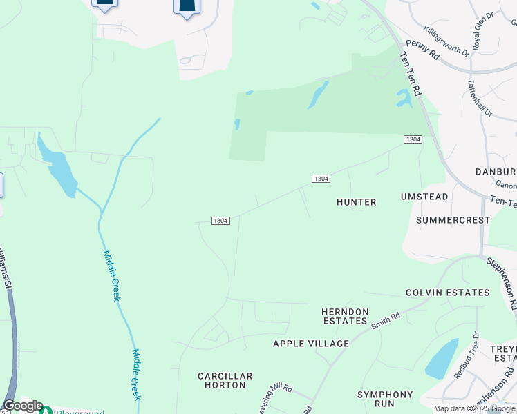 map of restaurants, bars, coffee shops, grocery stores, and more near 5142 Jessie Drive in Apex