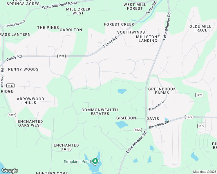 map of restaurants, bars, coffee shops, grocery stores, and more near 5421 Blue Sage Drive in Raleigh